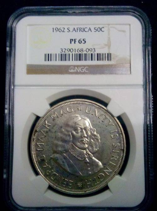 1962 Crown, 5 Shillings NGC PF65