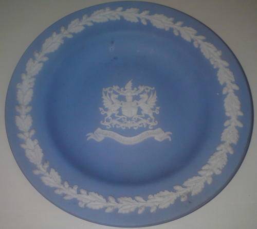 WEDGWOOD JASPER WARE CITY OF LONDON DISH