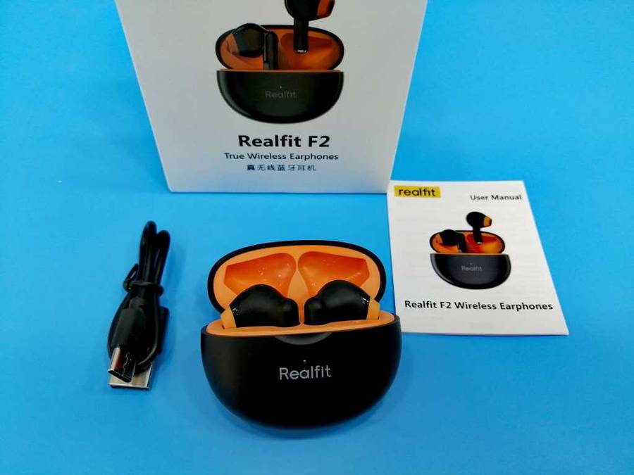 Realfit F2 Comfortable Wireless Earbuds