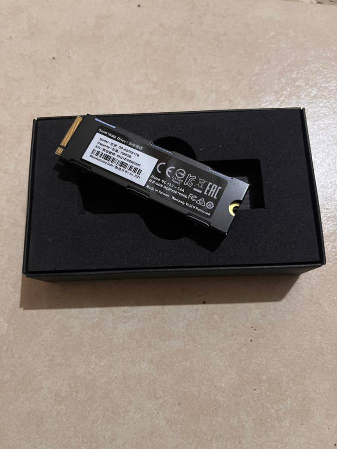 Aorus Gen4 7000s SSD 1T