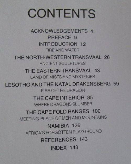 Mountains of Southern Africa Text David Bristow Photography Clive Ward - 166 pages