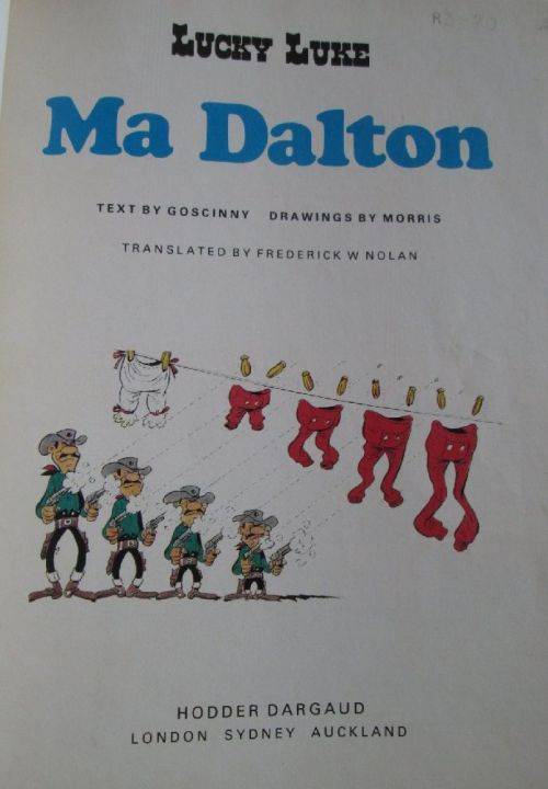 Lucky Luke Adventure Volume 6 - Ma Dalton