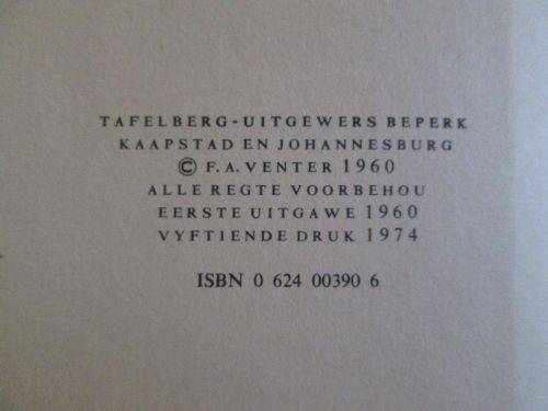 Geknelde Land - F.A, Venter