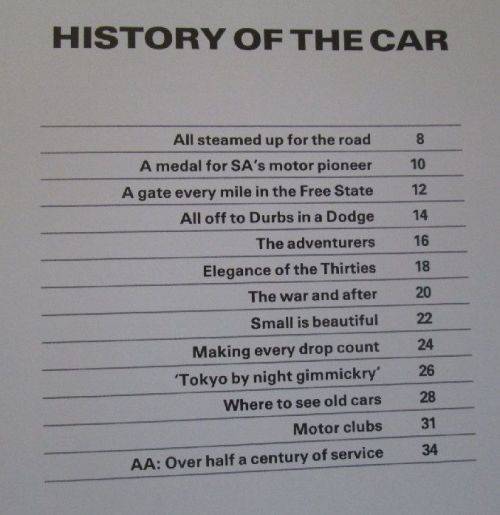 The South African Car Book - AA