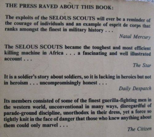 Selous Scouts - Top Secret War - Lt Col Ron Reid Daly as told to Peter Stiff