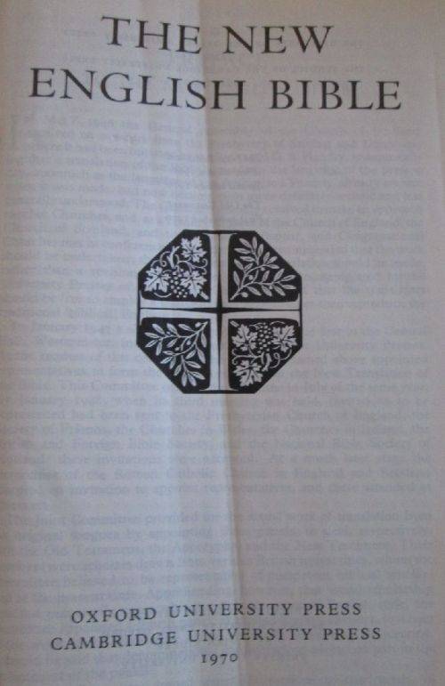 The New English Bible