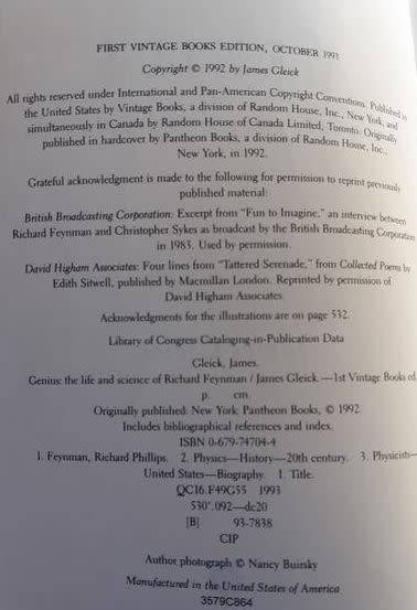 Genius - The Life and Science of Richard Feynman - James Gleick