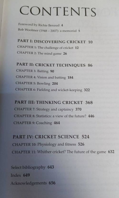 Bob Woolmer`s Art and Science of Cricket - Large Hardcover