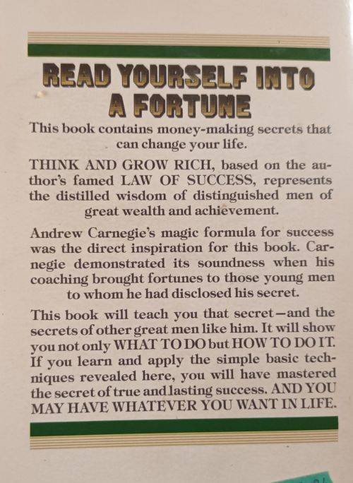 Think and Grow Rich - Napoleon Hill - Softcover