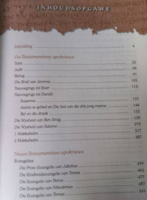 Apokriewe Ou en Nuwe Testament - Verlore Boeke uit die Bybelse Tyd - Hardcover - 791 pages