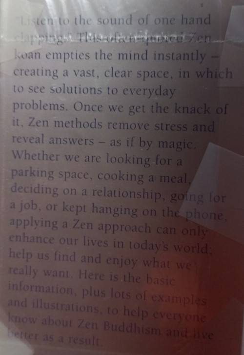Zen For Modern Living - Roy Gillett - Hardcover - 95 Pages