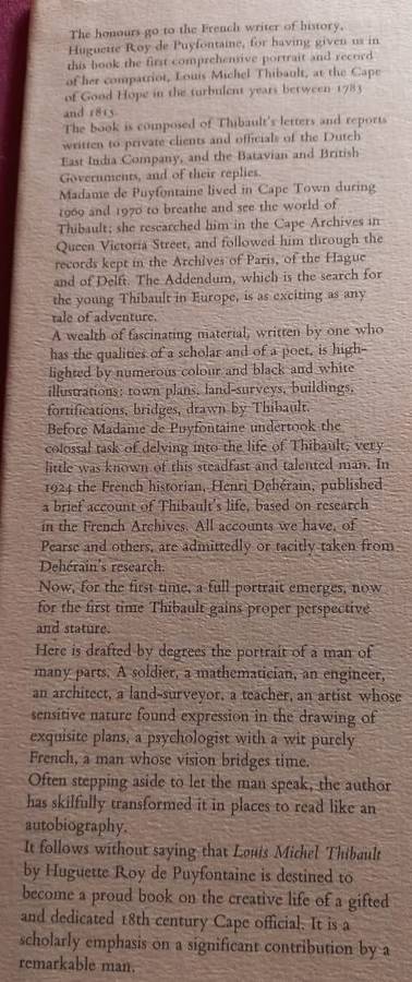 Louis Michel Thibault 1750-1815 - Huguette Roy de Puyfontaine - Hardcover - 144 pages