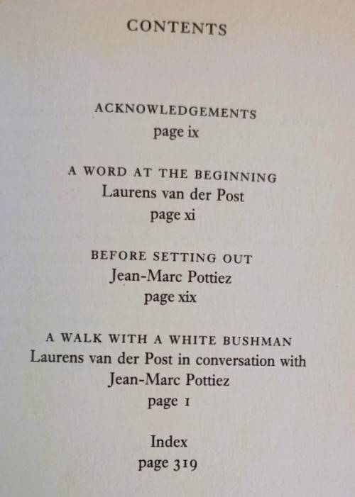 A Walk With A White Bushman (Signed by Author) - Laurens van der Post - Hardcover - 326 Pages
