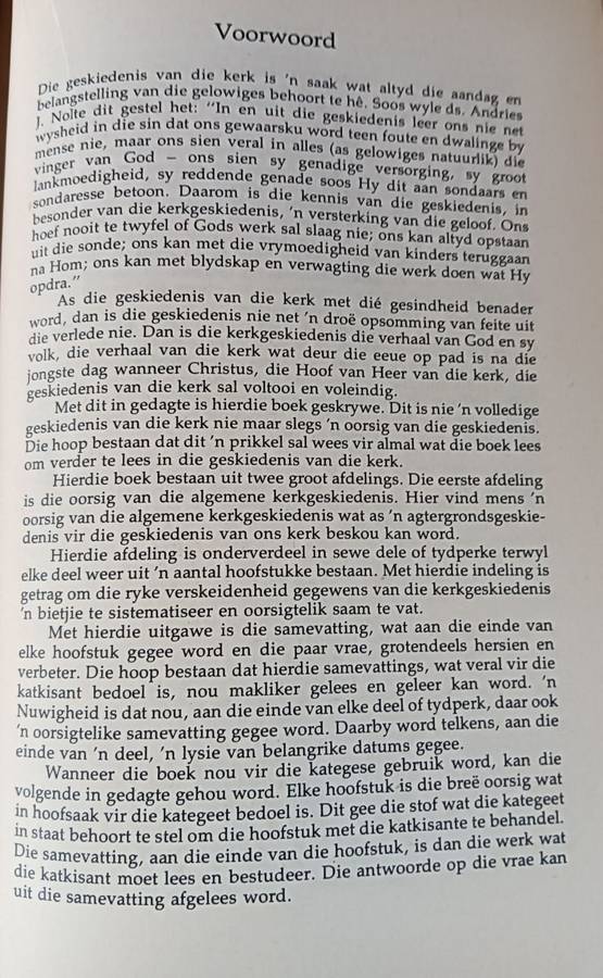 Kerkgeskiedenis - Prof Dr Ad Pont