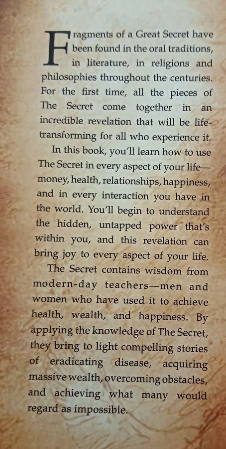 The Secret - Rhonda Byrnes - Hardcover - 198 Pages