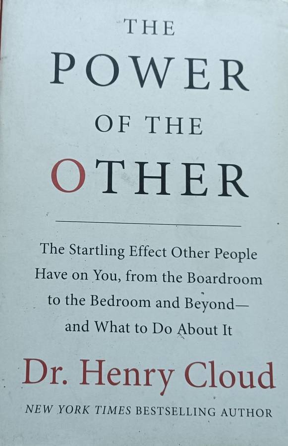 The Power of the Other - Dr. Henry Cloud - Softcover - 240 pages