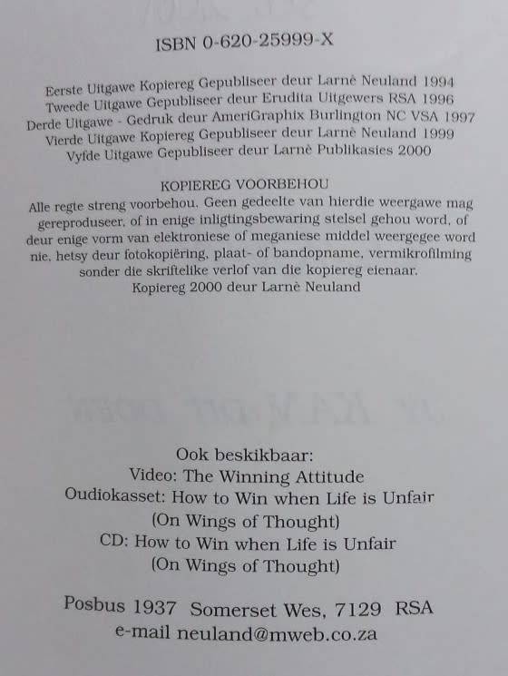 Oorwin Jy Can Dit Doen - Larne Neuland - Softcover - 128 pages