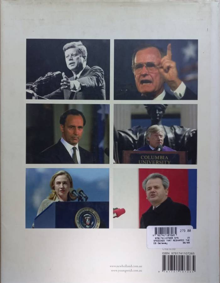 Speeches That Reshaped the World - Alan J Whiticker - Hardcover - 343 pages