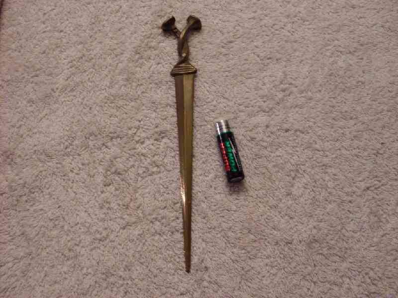 Brass Letter Knife