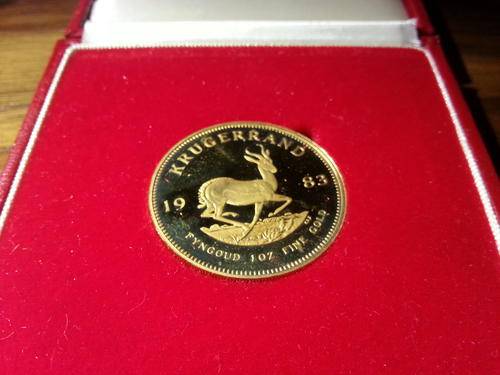 1983 Krugerrand 1oz gold (In SA Mint box)