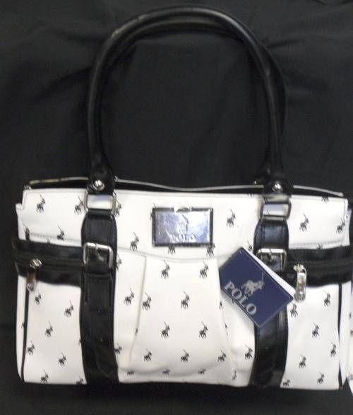 FREE XMAS branded GIFT WITH THIS HANDBAG - POLO HANDBAG - 40cm X 25cm