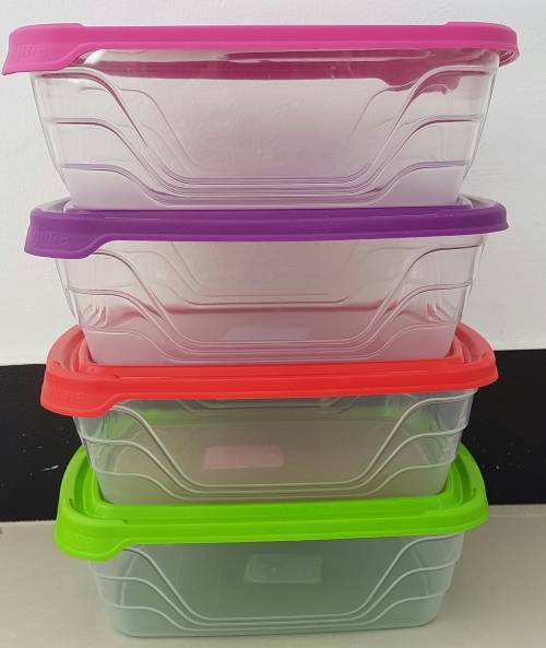 LOWEST ON BOB!!! 1.2LT OTIMA PLASTIC CONTAINERS/TUPPERWARES