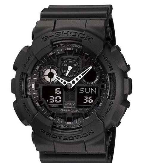 G-shock casio GA-100 BLACK Watch