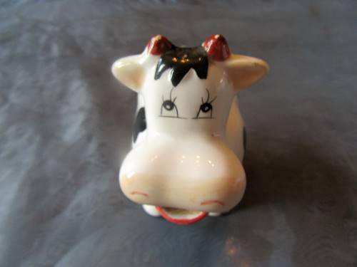 THIS IS A MUST HAVE CUTEST LITTLE COW SHAPED MILK JUG - EXQUISITE PIECE!!!!