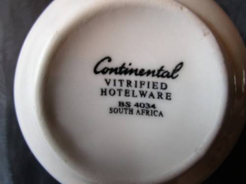 I HAVE SUCH A CUTE LITTLE "CONTINENTAL HOTEL WARE BOWL"