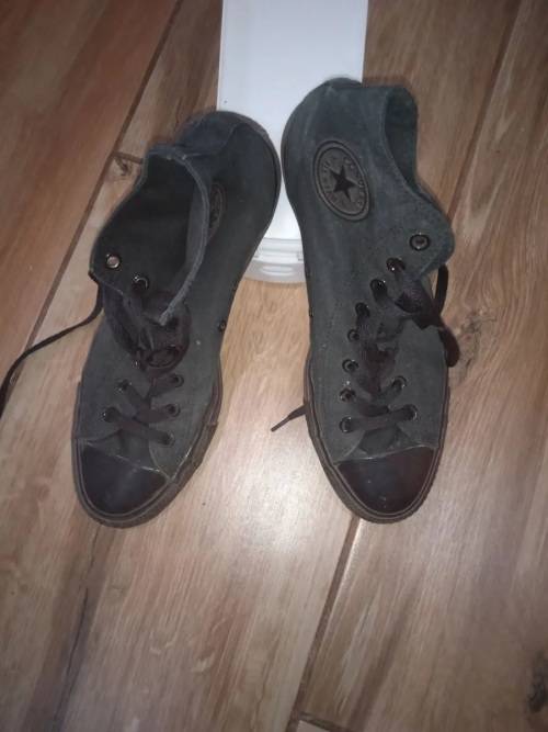 Black High Top Size 10 Men Converse Sneakers