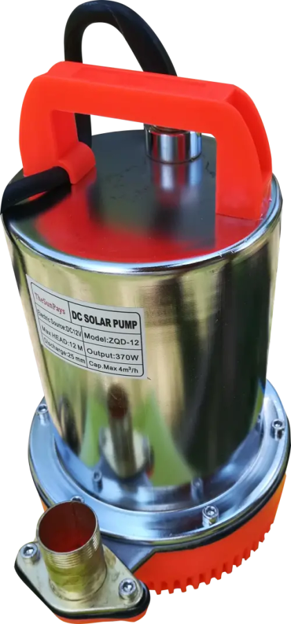 12V - 24V submersible solar water pump