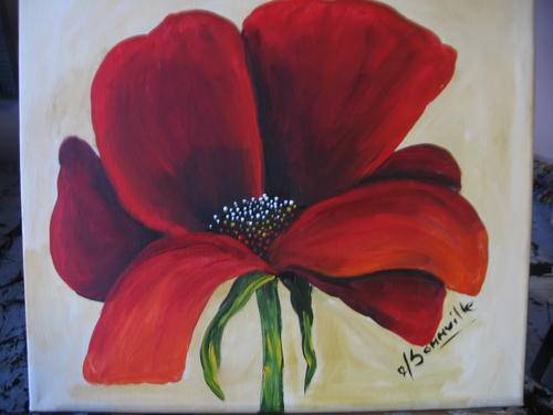 Solitaire   1     [300x300mm ]      by South African Artist dSomm'ville