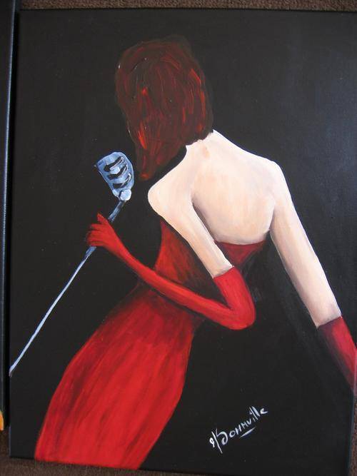 Rose     [400x300mm ]   by  -  South African Artist -    dSomm'ville