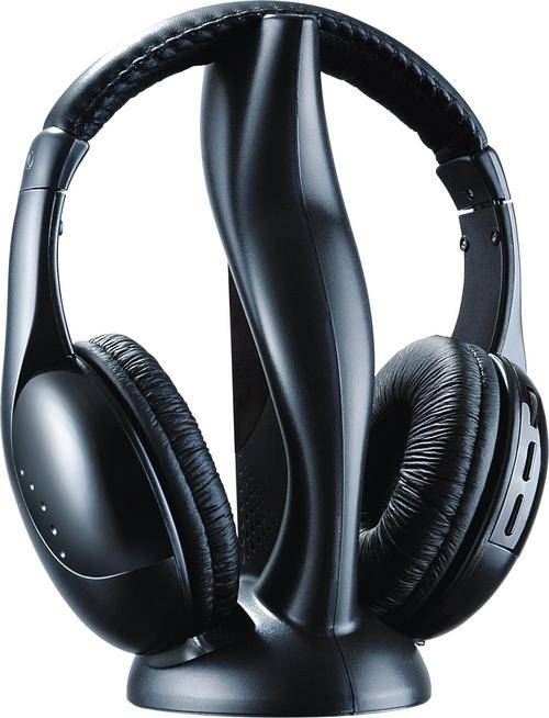 Wireless Earphone 8 in 1 for MP3 PC TV DVD With FM Radio