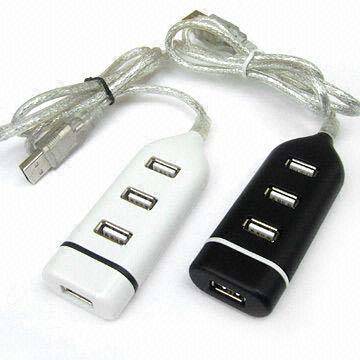4 Port Mini USB 2.0 Hub