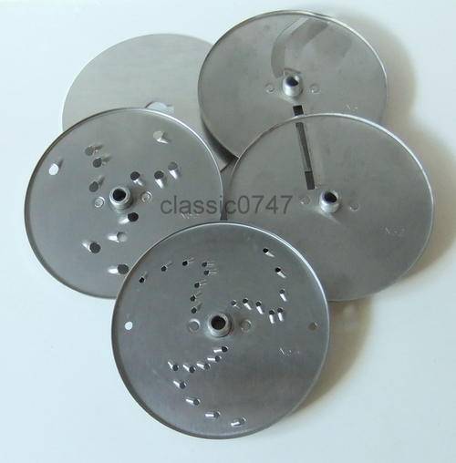 KENWOOD-CHEF  ATTACHMENT (SHREDDER & SLICER  PLATE No.1,2,3,4,slinger plat for A929 for Model A901)