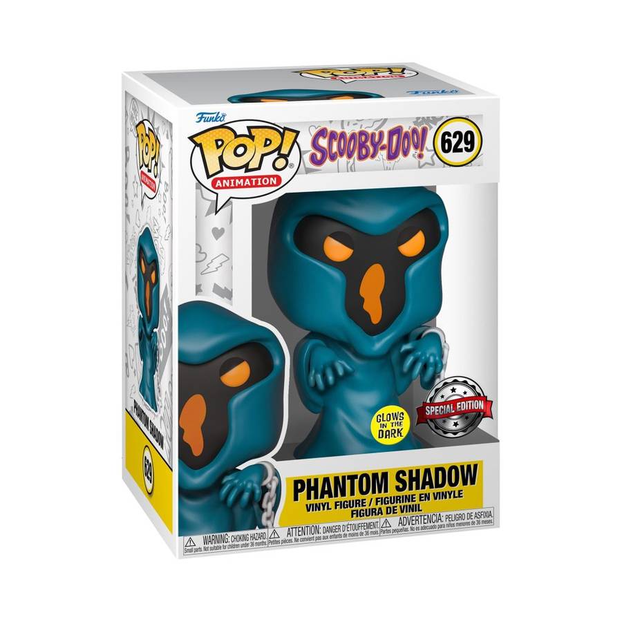 Funko Pop Scooby Doo Phantom Shadow Glow Special Edition