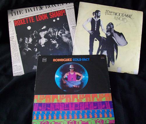 A Vinatge Vinyl Pop Rock Collection