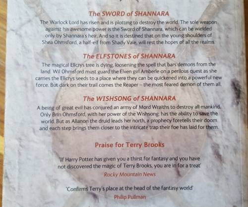 The Sword of Shannara Trilogy (3-in-1) by Terry Brooks - Large Softcover