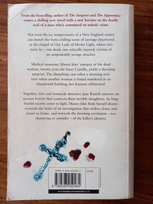 The Sinner (Rizzoli and Isles #3) by Tess Gerritsen - Large Softcover