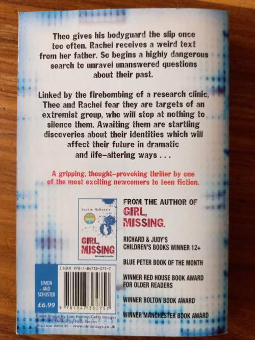 Blood Ties (Blood Ties #1) by Sophie McKenzie