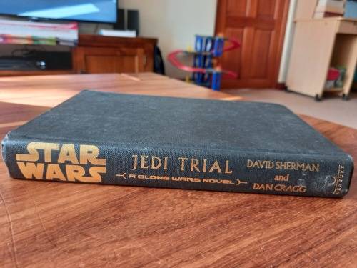 Jedi Trials (Star Wars: Clone Wars #6) by David Sherman - Large Hardcover