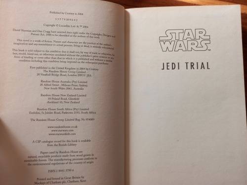 Jedi Trials (Star Wars: Clone Wars #6) by David Sherman - Large Hardcover