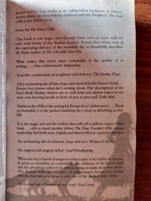 The Snow Child by Eowyn Ivey