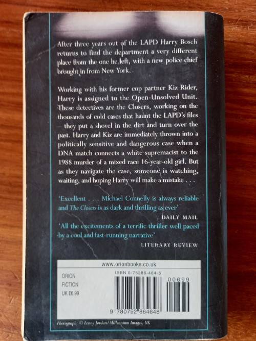 The Closers (Harry Bosch #11) by Michael Connelly