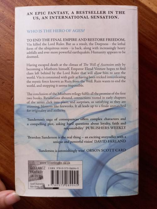 The Hero of Ages (The Mistborn Saga #3) by Brandon Sanderson