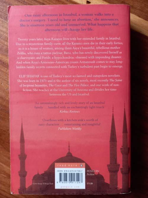 The Bastard of Istanbul by Elif Shafak - Large Softcover