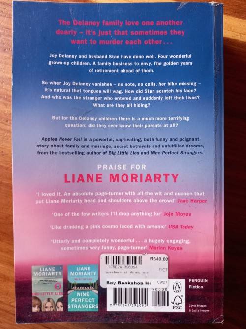 Apples Never Fall by Liane Moriarty - Large Softcover