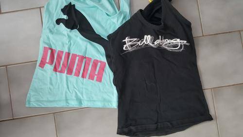 Casual Tops Billabong and Puma