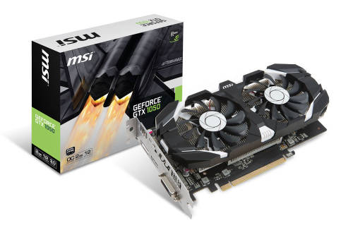 Nvidia Geforce GTX 1050 2GB OC Dual Fan Graphics Card